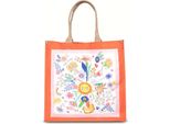 Oilily Borsa Shopper City Shopper Multicolor Corallo Colorato
