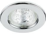 Lampada Da Incasso A Soffitto Faretto Da Incasso A Soffitto Murid Chrome IP20 Cromo Rotondo EDO777293 Edo