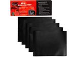 Overgrill 5X Tappetino Per Barbecue: Cottura Indiretta Fino A 260 Gradi Con I Tappetini Per Barbecue - Tappetino Per Barbecue A Gas, Tappetino Per Barbecue A Carbonella, Forno, Affumicatore E Altro Ancora - Tappetino Per Barbecue E Tappetino Da Forno - Accessori Per Barbecue