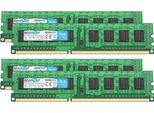 Brainzap 32GB DDR3 Ram Dimm PC3-12800U 2Rx8 1600 Mhz 1.5V CL11 Computer Pc Memory (4X 8GB)