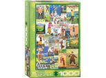 Puzzle Da 1000 Pezzi Poster Pubblicitario D'epoca Golf