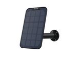 Pannello Solare Reolink Con Cavo Di 4 Metri, Staffa Regolabile A 360°, Resistente Alle Intemperie Per Uso Esterno, Alimentazione Continua, Nero
