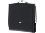 Golden Head Portafoglio Polo Rfid Protect French Coin Purse Wallet Black Nero