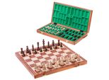 Square - Set Di Scacchi Pro Staunton Nr. 6 Ww - Set Di Scacchi In Legno - Scacchiera E Pezzi