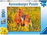 Ravensburger - Pony Shetland, 100 Pezzi