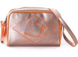 Oilily Borsa A Tracolla Biotope Shoulder Bag Sand Beach Rame Colorato