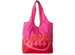 Oilily Borsa Shopper Borsa A Tracolla Speak Joy Shopper Red Rosso Rosa