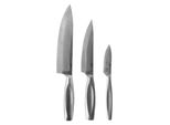 Set Di Coltelli Boska Monaco+ / Set Di 3 / Coltelli Da Cucina Professionali / Acciaio Inossidabile / Affilati Come Rasoi / Ergonomici / Coltello Da Chef / Coltello Da Sous-Chef / Spelucchino / Resistente / Confezione Regalo
