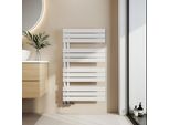 Asciugamani Emke Radiatore Da Bagno Radiatore A Pannello Attacco Laterale Acqua Calda A Parete 1041 X 600 Mm Bianco Senza Elemento Riscaldante