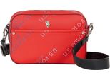 U.S. Polo Assn. Borsa A Tracolla Green Country Crossbody Pocket Red Rosso