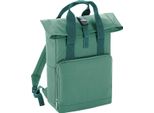 Bagbase Zaino Roll-Top Con Doppia Maniglia RW7125 (Taglia Unica) (Verde Salvia)