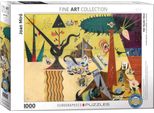 Puzzle Da 1000 Pezzi - Puzzle - Miro - Il Campo Coltivato + Accessori Per Puzzle