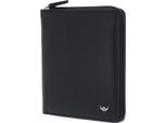 Golden Head Portafoglio Polo Rfid Protect Zipped Billfold Coin Wallet Black Nero