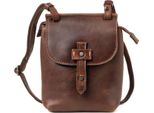 Harold's Pelle Borsa A Tracolla Borsetta Aberdeen Crossbody Handbag Upend Brown Marrone