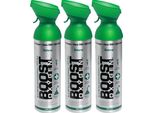 Boost Oxygen Ossigeno Puro In Bombola - 27 Litri Di Ossigeno Naturale, Puro Al 95%, In Tre Bombole Di Ossigeno Da 9 Litri Trasportabili Per Oltre 4 Ore
