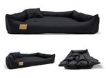 Letto Per Cani 120X90Cm Divano Per Cani Divano Per Cani Cuscino Per Cani Cesto Per Gatti Letto Nero