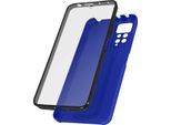Custodia Protettiva Per Xiaomi Redmi Note 11 / Note 11S, Fronte + Retro - Blu