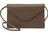 Marc O'polo Pelle Borsa A Tracolla Caia Crossbody Bag Dark Walnut Marrone Scuro