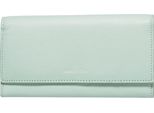 Marc O'polo Pelle Portafoglio Jessie Combi Wallet Frozen Blue Menta