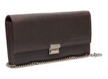 The Chesterfield Brand Pelle Portafoglio Da Cameriere Portafoglio Bora Waiter Wallet Brown Marrone Scuro