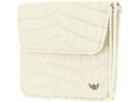 Golden Head Pelle Portafoglio Cayenne Rfid Protect Billfold Coin Wallet With Front Snap Closure Cream Avorio