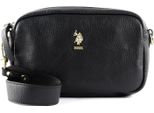 U.S. Polo Assn. Pelle Borsa A Tracolla Arlington Crossbody Black Nero