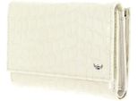 Golden Head Pelle Portafoglio Cayenne Ladies Purse Wallet Cream Avorio
