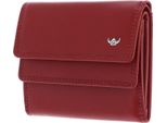 Golden Head Pelle Portafoglio Polo Rfid Protect Zipped Billfold Coin Wallet With Front Snap Closure Red Rosso