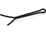 Sollevatore Di Griglie Per Barbecue In Acciaio Bbq-Toro | 21 X 6,5 X 1 Cm | Nero | Sollevatore Universale Per Griglie Per Barbecue