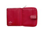 Golden Head Portafoglio Cayenne Rfid Protect Petite Billfold Coin Wallet With Snap Closure Cherry Rosso Scuro
