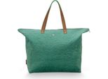 Pip Studio Borsa Da Viaggio Borsa A Tracolla Tote Bag Velvet Quilted Green Verde Scuro
