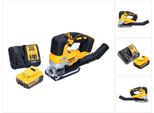 Seghetto Alternativo A Pendolo A Batteria Dewalt Dcs 334 M1 18 V Senza Spazzole + 1X Batteria Ricaricabile 4,0 Ah + Caricabatterie