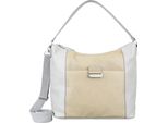 Gerry Weber Borsa Shopper Borsa A Tracolla Talking Mix Hobo Grey Grigio Chiaro