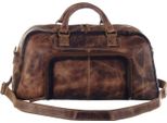 Greenland Nature Pelle Borsa Da Viaggio Con Scomparto Per Laptop Mascu & Line Travelbag Brown Marrone