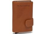 The Chesterfield Brand Porta Carte Di Credito Frankfurt Cardholder Cognac Marrone Chiaro