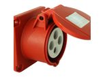 Presa Cee Da Incasso Diritta 400V 32A 4P 70X70 Mm