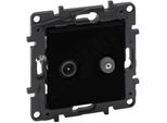 Presa Terminale TV-SAT Nero 1,5 Db Niloe Step