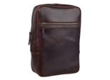Leonhard Heyden Pelle Borsa A Tracolla Borsa A Tracolla Roma Crossbag Brown Marrone