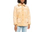 Roxy Change Of Heart Donna Sherpa Giacca Isolata In Pelle Di Pecora Xl