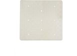 Dutch House Tappeto Da Bagno In Gomma 54X54 Cm Bianco