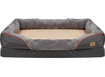 Wisfor Letto Per Cani Cuscino Per Animali Domestici Letto Per Gatti Cesto Per Cani Posto Per Dormire, Lavabile E Antiscivolo E Copertura Rimovibile, Xl: 97X72X29Cm
