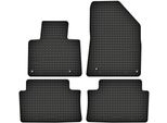 Tappetini In Gomma Adatti Per Citroen C5 Iii (2008-2018) Set Di Tappetini In Gomma Neri + Tappo