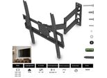 Fch TMXD-103 Supporto A Parete Per Tv Inclinabile Max. Vesa 400X400 Mm Per Tv/Monitor Da 32-65 Pollici Con Livella, Nero