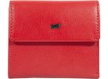Braun BüFfel Pelle Portafoglio Anna Rfid 4CS Flap Wallet Red Rosso Scuro