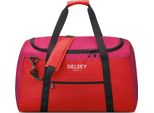 Delsey Paris Borsa Da Viaggio Borsa A Tracolla Nomade Foldable Bag Paonie Viola