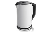 Bollitore Arendo Con Impostazione Della Temperatura 40 - 100 °C, Acciaio Inox, Display Led, 1,5L, 2200W, Design A Doppia Parete, Senza Bpa, Bianco Opaco