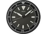Seiko QXA791K Orologio Da Parete Con Modalità Silenziosa Nero 30 Cm