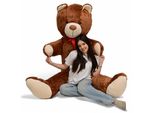 Xxl Orsacchiotto Peluche Tessuto Peluche Gigante Orsacchiotto Grande 205Cm [ Marrone ]