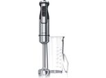 Arendo Frullatore A Mano In Acciaio Inox Con Caraffa Dosatrice - Frullatore A Mano - Regolazione Continua