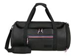American Tourister Borsa Da Viaggio Borsa A Tracolla Upbeat Pro Duffle Zip Coated Black Nero